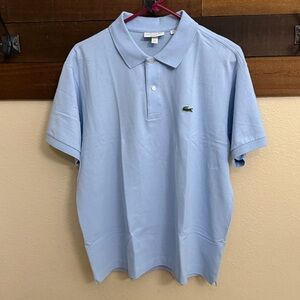 Lacoste Men's Classic FIT Light Blue Polo Shirt